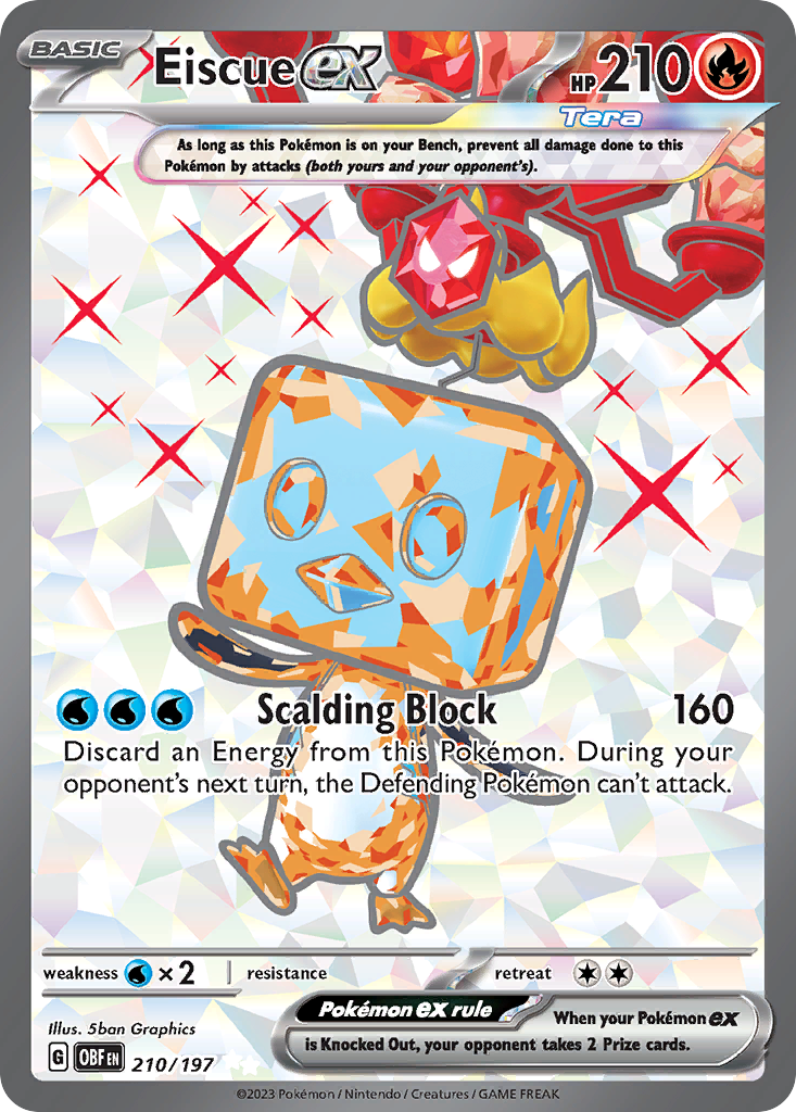 Eiscue ex – Obsidian Flames