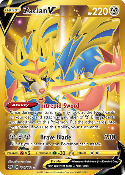 Zacian V – Sword & Shield