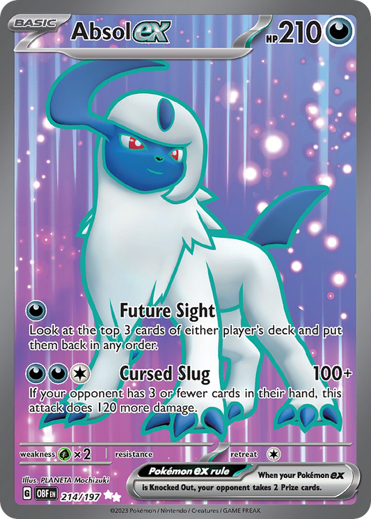 Absol ex – Obsidian Flames