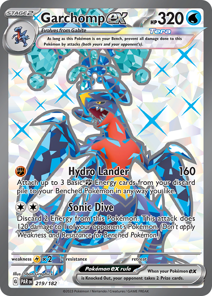 Garchomp ex – Paradox Rift