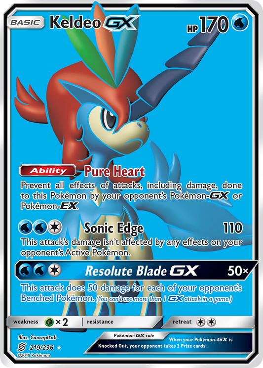 Keldeo-GX – Unified Minds
