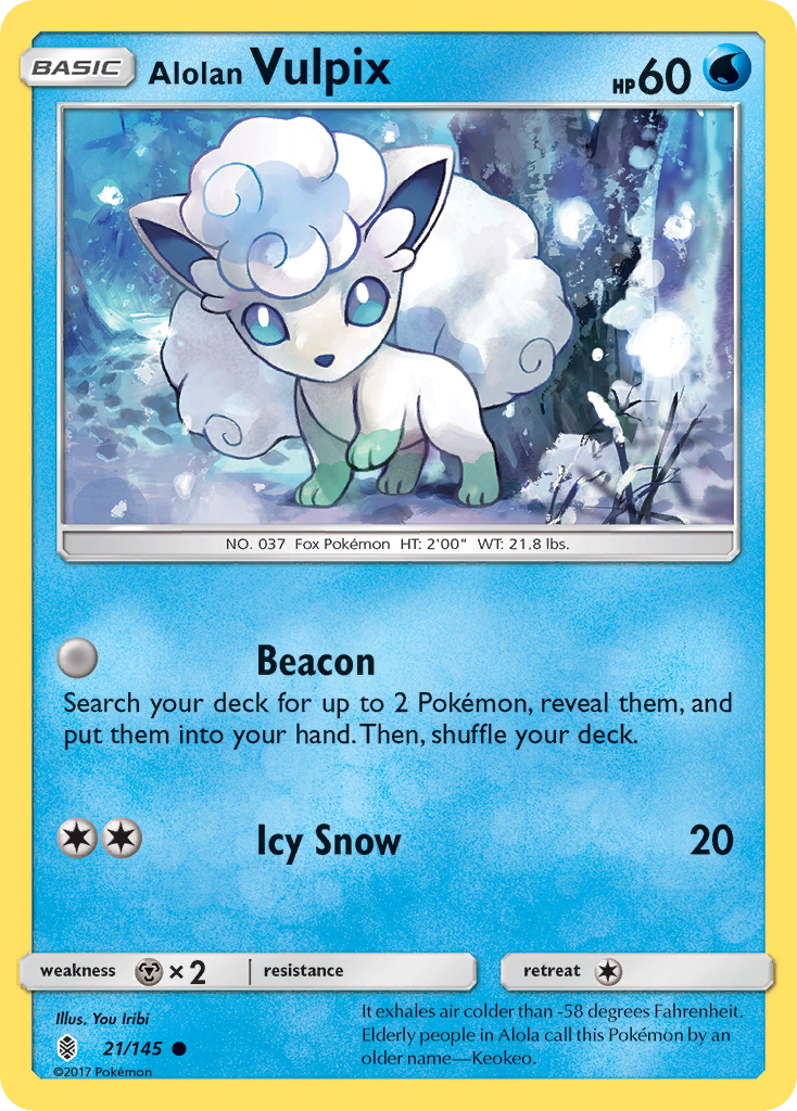 Alolan Vulpix – Guardians Rising