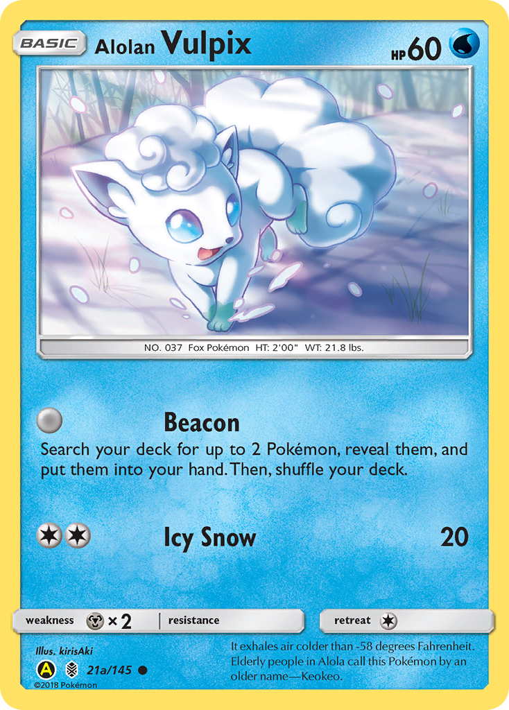 Alolan Vulpix – Guardians Rising