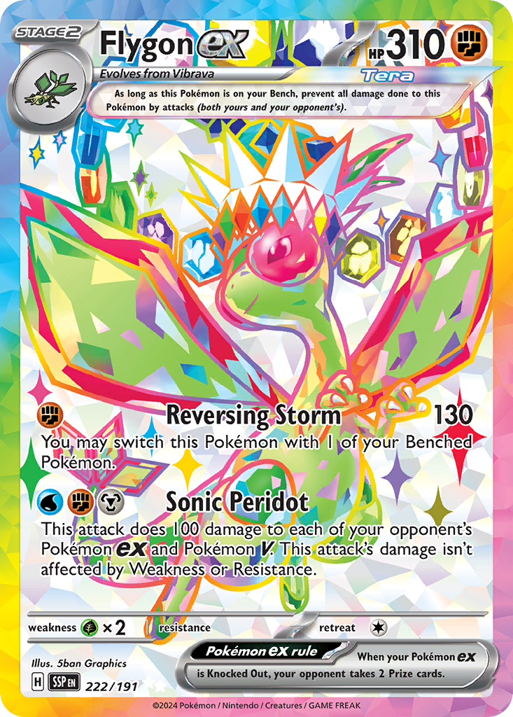 Flygon ex – Surging Sparks