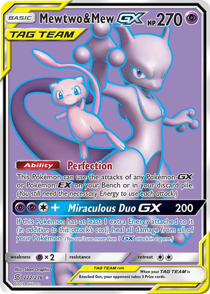 Mewtwo & Mew-GX – Unified Minds