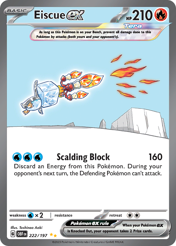 Eiscue ex – Obsidian Flames