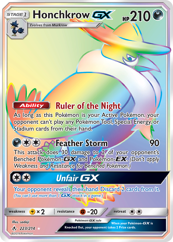 Honchkrow-GX – Unbroken Bonds