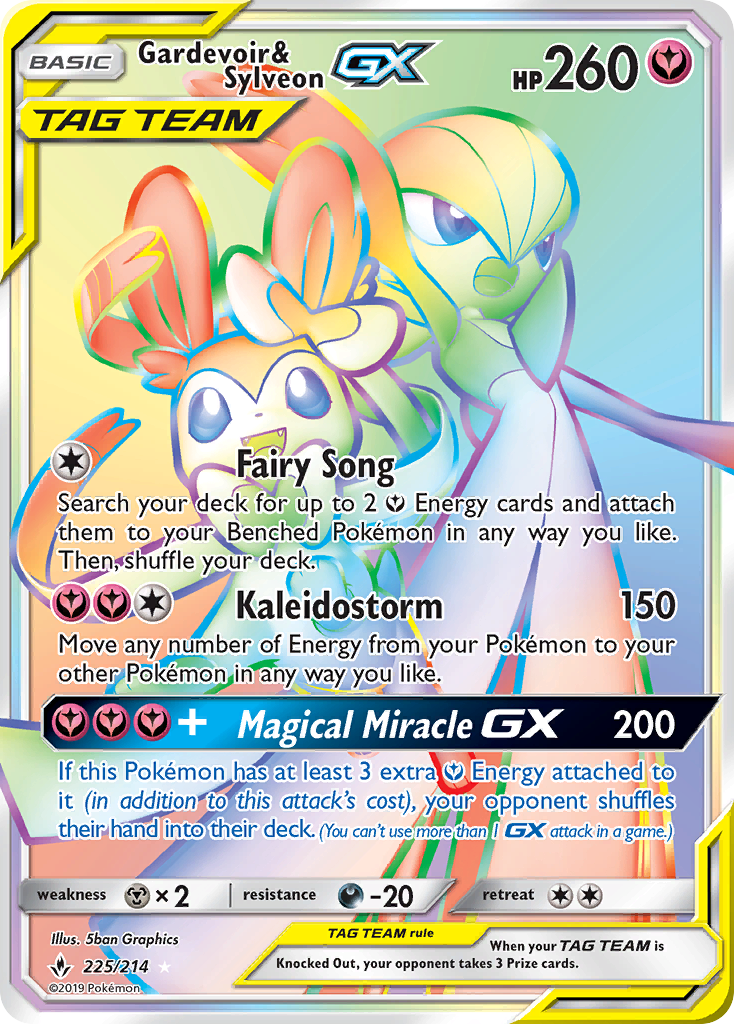 Gardevoir & Sylveon-GX – Unbroken Bonds