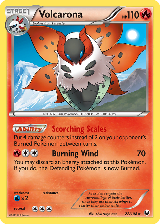 Volcarona – Dark Explorers