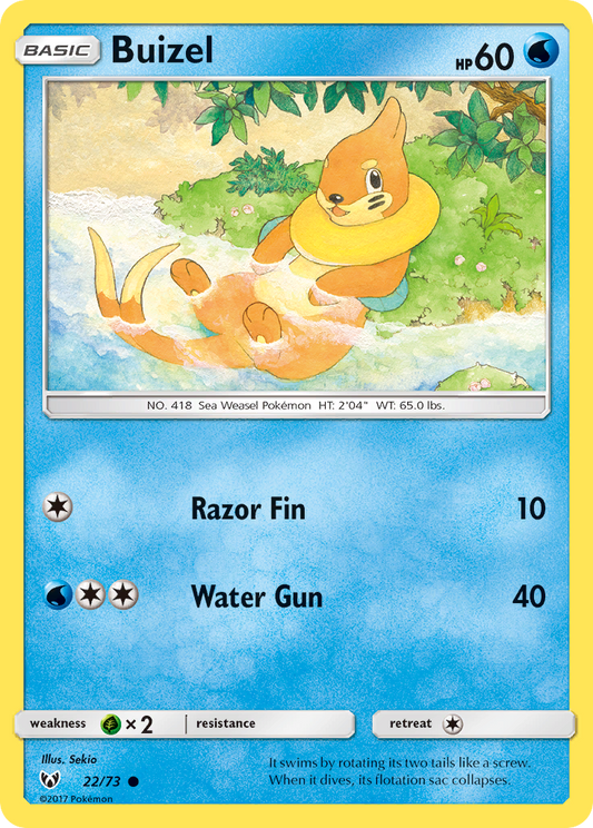 Buizel – Shining Legends