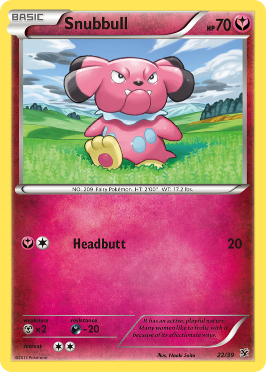 Snubbull – Kalos Starter Set