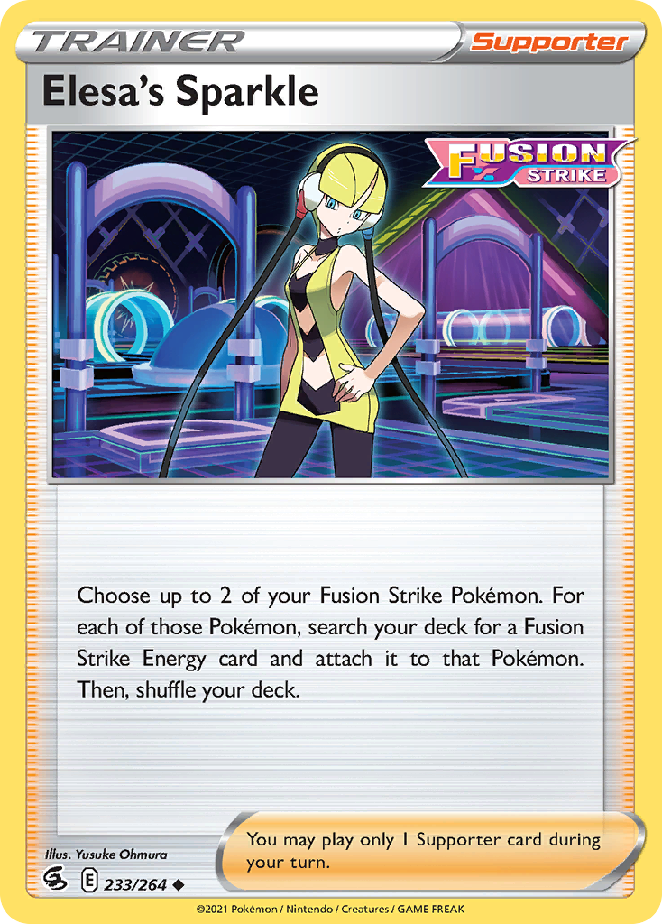 Elesa's Sparkle – Fusion Strike