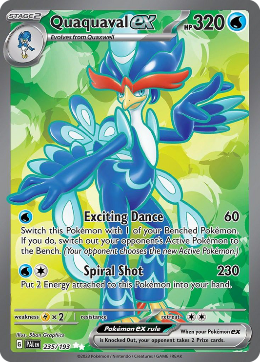 Quaquaval ex – Paldea Evolved