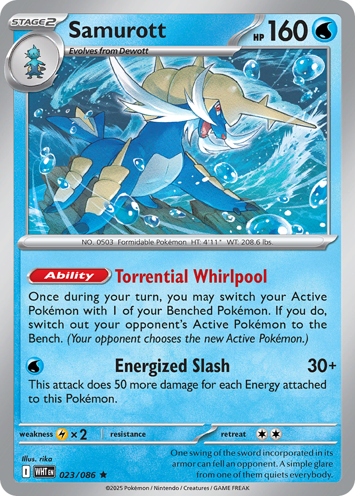 Samurott – White Flare