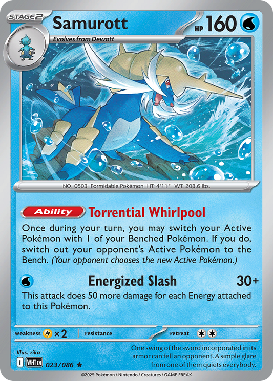 Samurott – White Flare