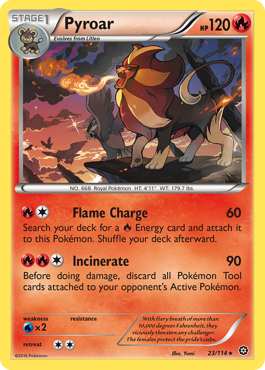 Pyroar – Steam Siege