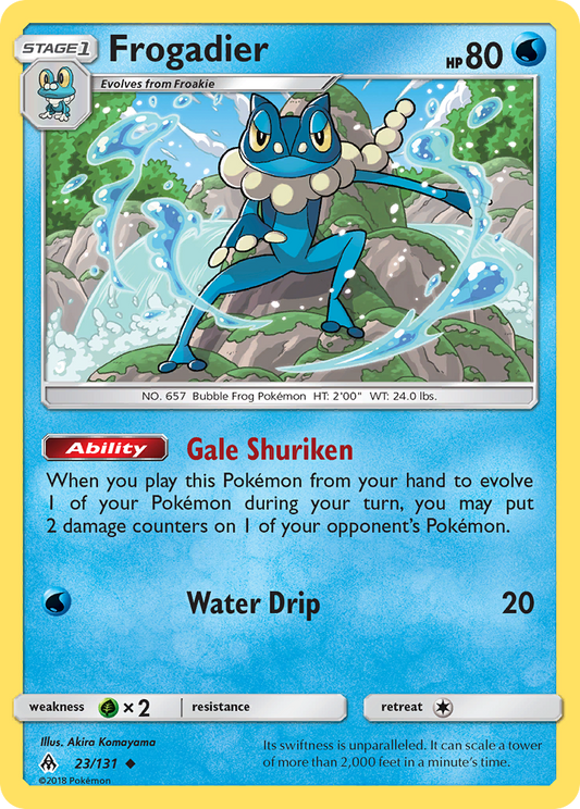 Frogadier – Forbidden Light