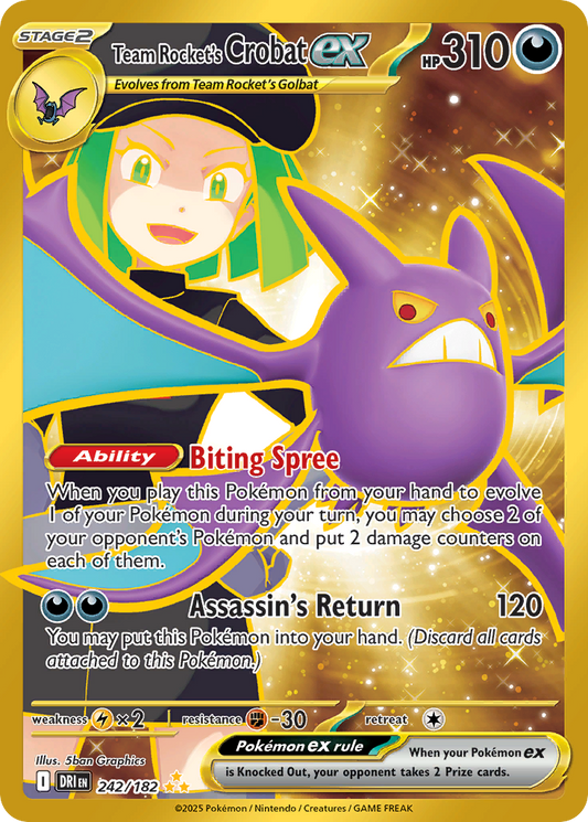 Team Rocket's Crobat ex – Destined Rivals