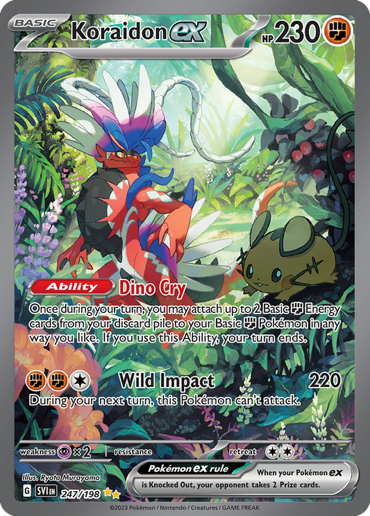 Koraidon ex – Scarlet & Violet