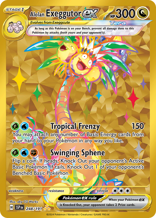 Alolan Exeggutor ex – Surging Sparks