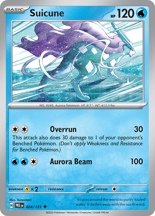 Suicune – Prismatic Evolutions