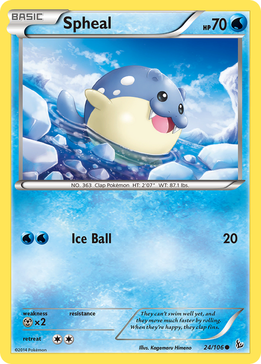 Spheal – Flashfire