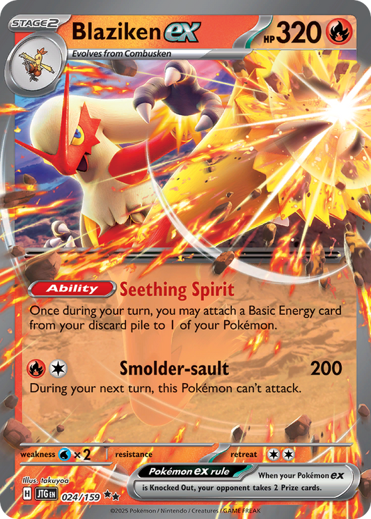 Blaziken ex – Journey Together