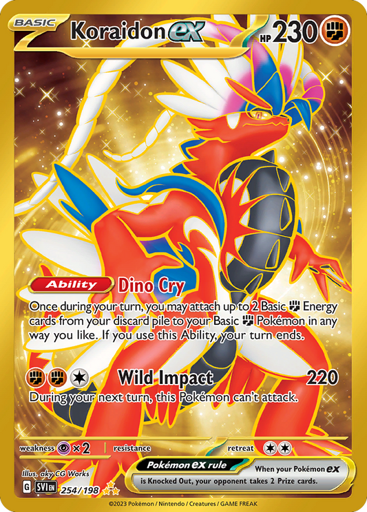 Koraidon ex – Scarlet & Violet