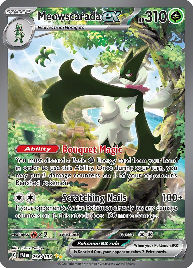 Meowscarada ex – Paldea Evolved