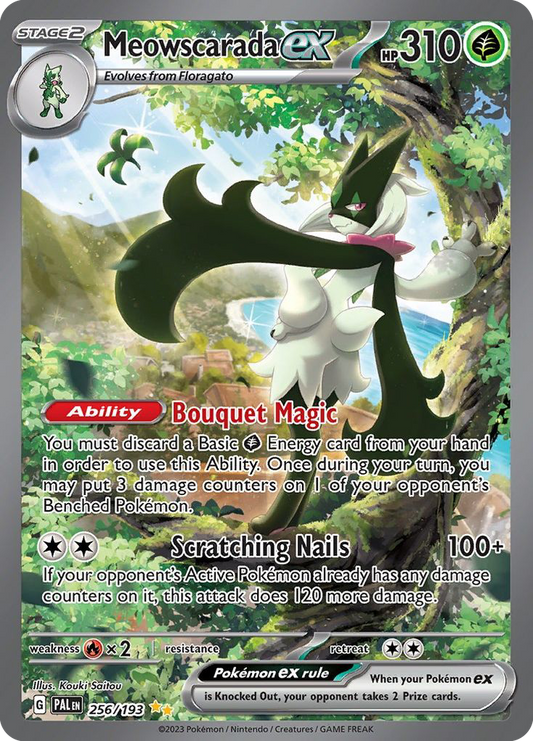 Meowscarada ex – Paldea Evolved