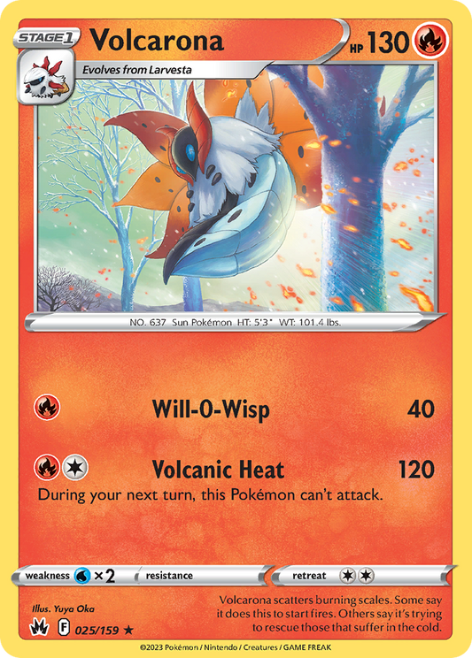 Volcarona – Crown Zenith