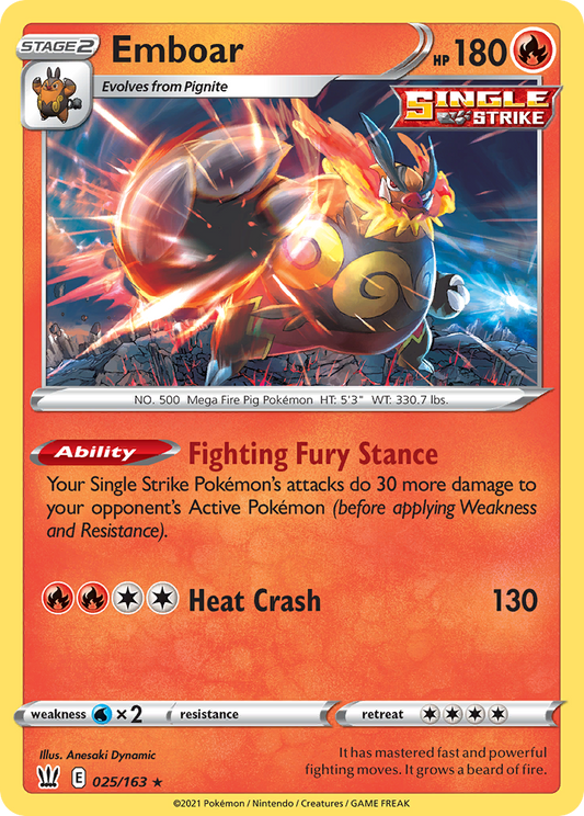 Emboar – Battle Styles