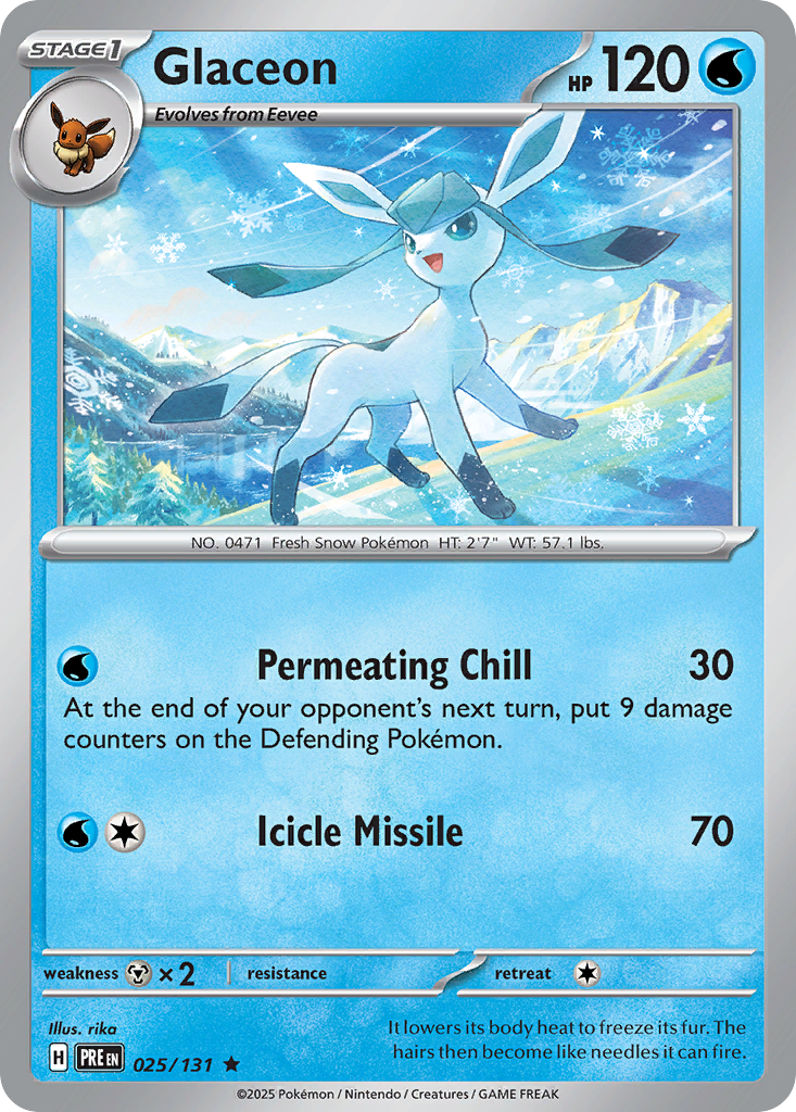 Glaceon – Prismatic Evolutions