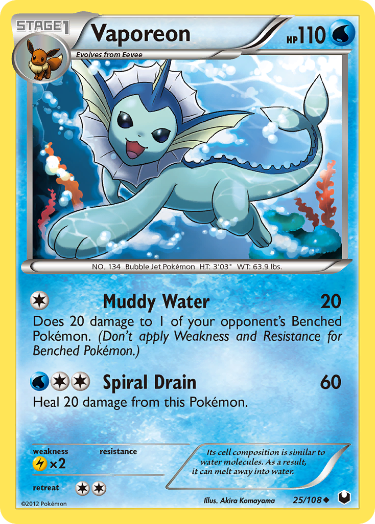 Vaporeon – Dark Explorers