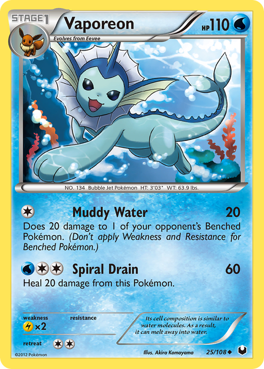 Vaporeon – Dark Explorers