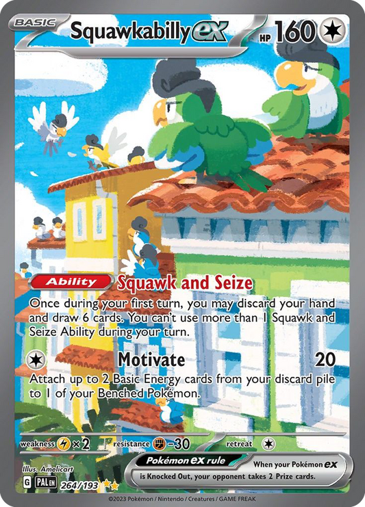Squawkabilly ex – Paldea Evolved