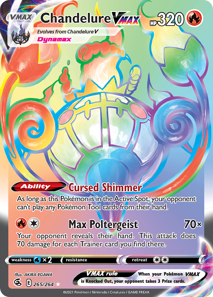 Chandelure VMAX – Fusion Strike