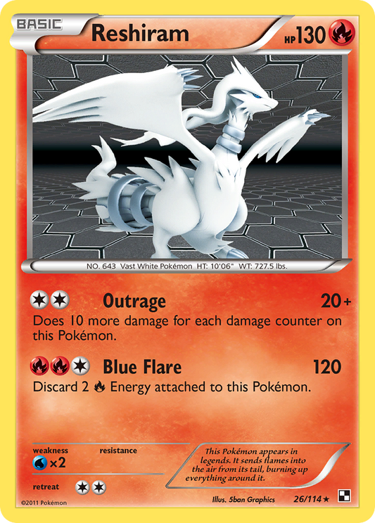 Reshiram – Black & White