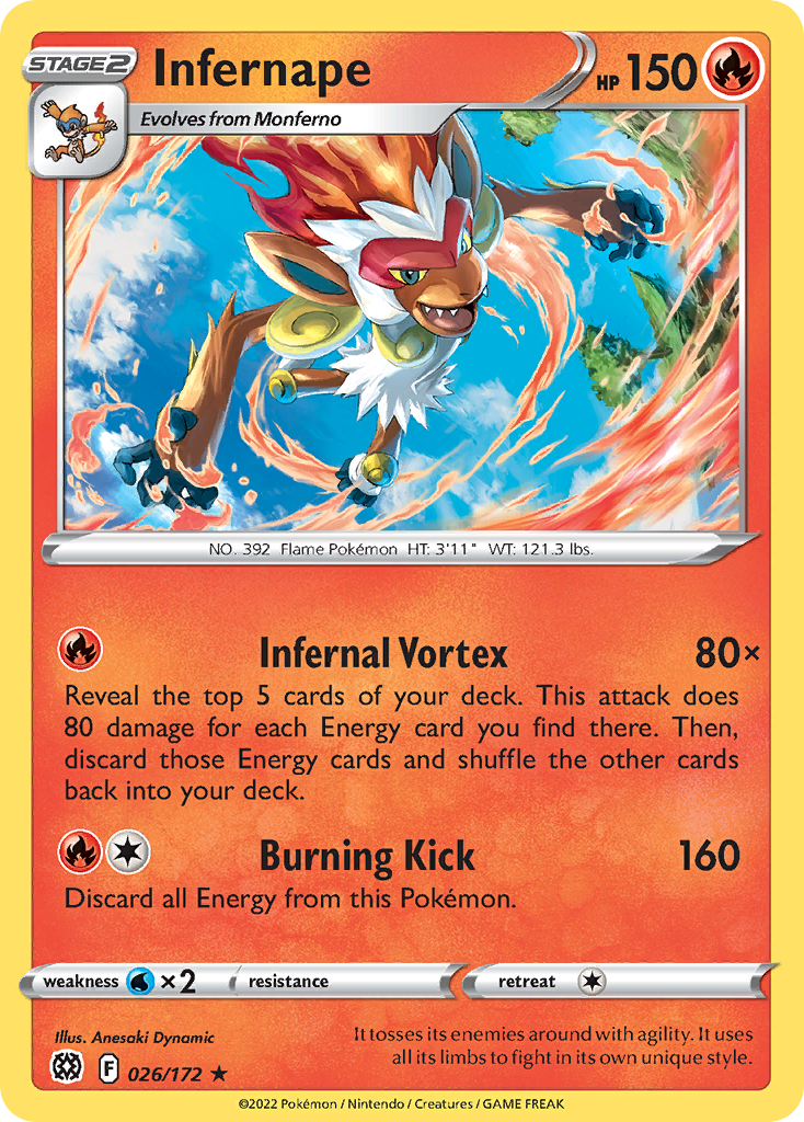 Infernape – Brilliant Stars