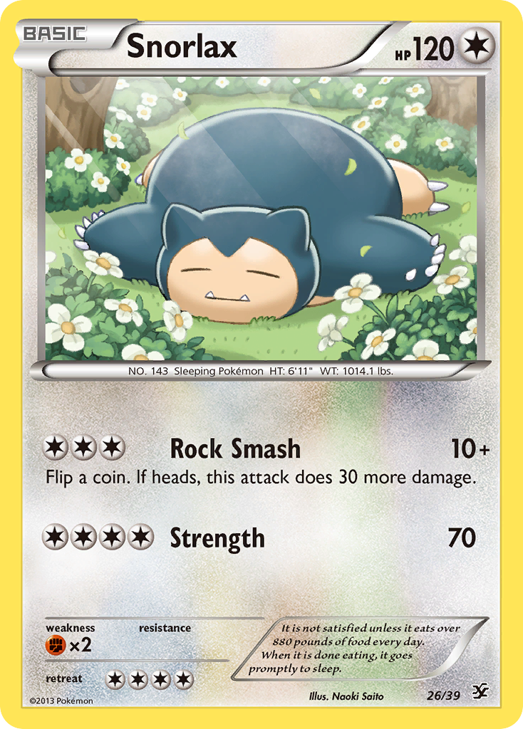 Snorlax – Kalos Starter Set