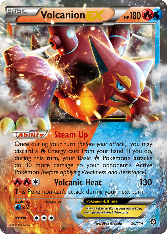 Volcanion-EX – Steam Siege