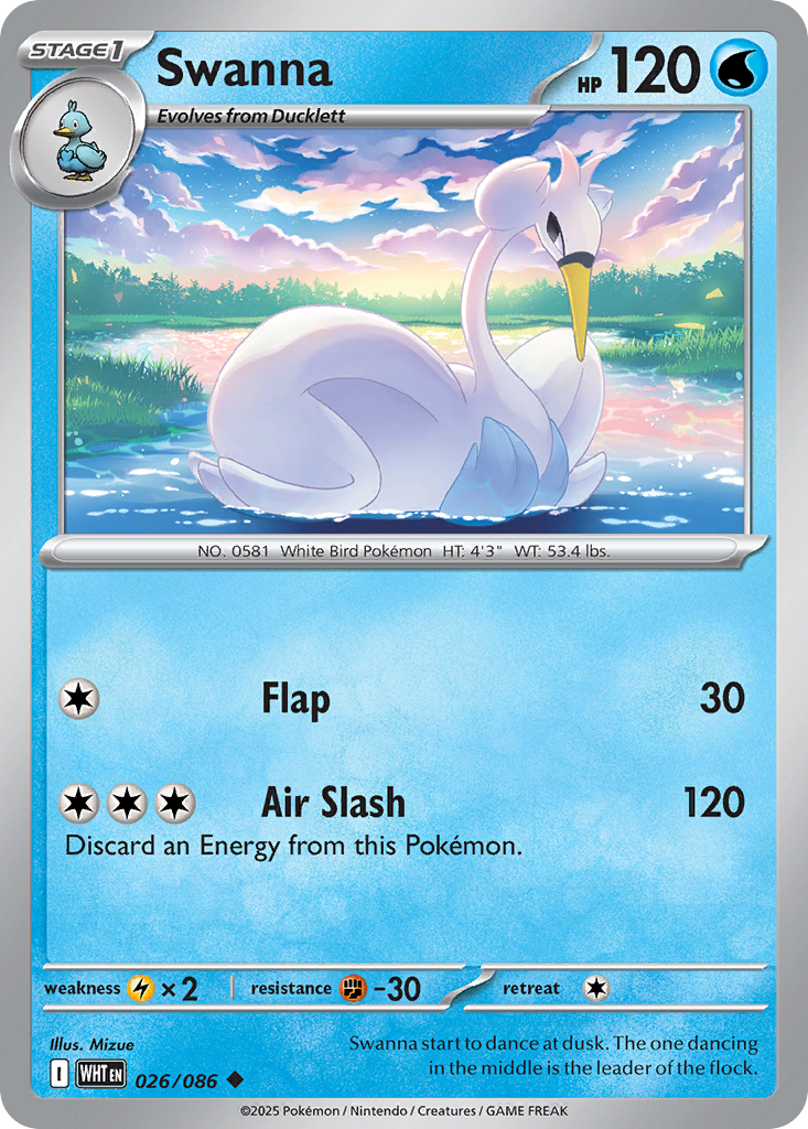Swanna – White Flare