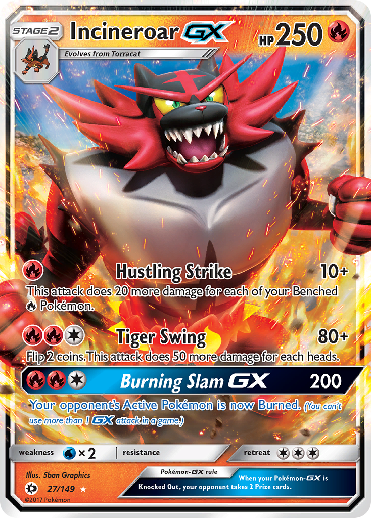 Incineroar-GX – Sun & Moon