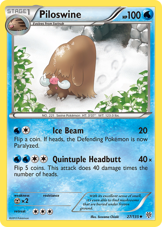 Piloswine – Plasma Storm