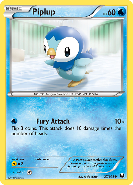 Piplup – Dark Explorers