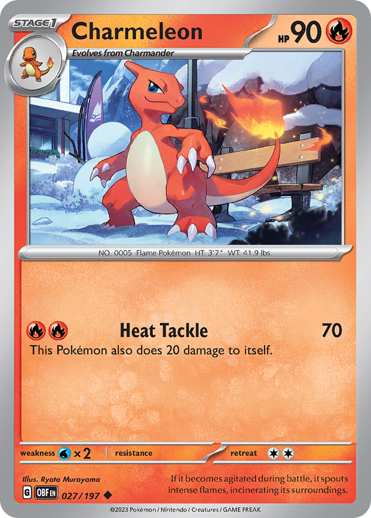 Charmeleon – Obsidian Flames