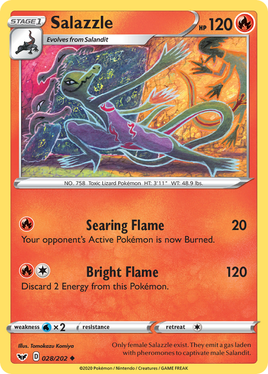 Salazzle – Sword & Shield