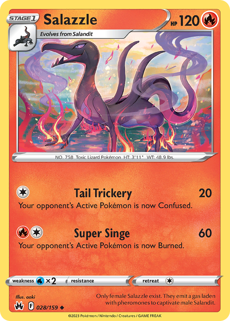 Salazzle – Crown Zenith