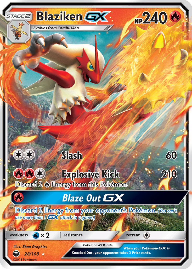 Blaziken-GX – Celestial Storm