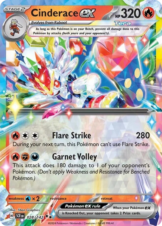 Cinderace ex – Stellar Crown